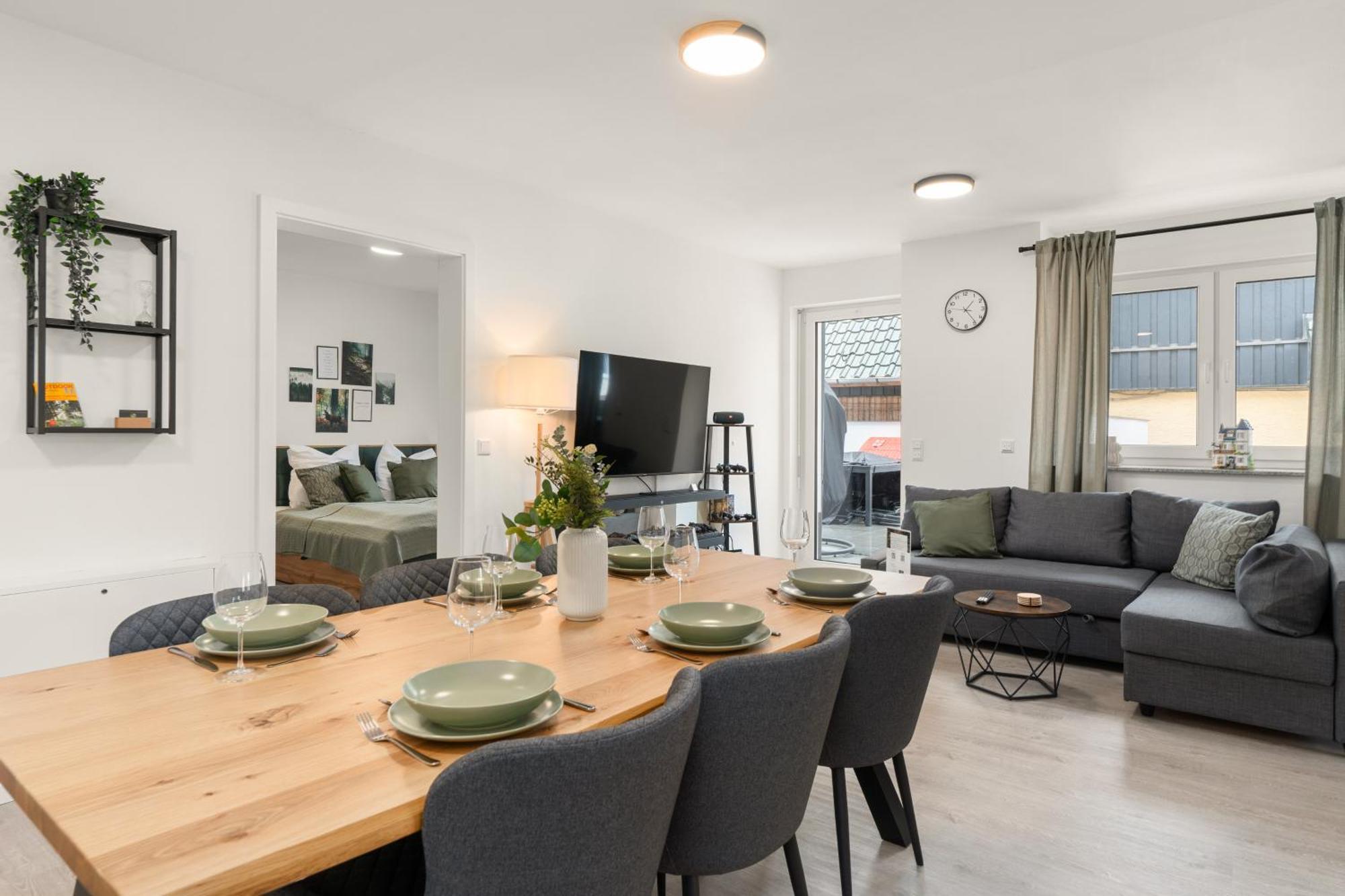 Easycastle 6P Terasse Switch Tv Appartement Bad Driburg Buitenkant foto