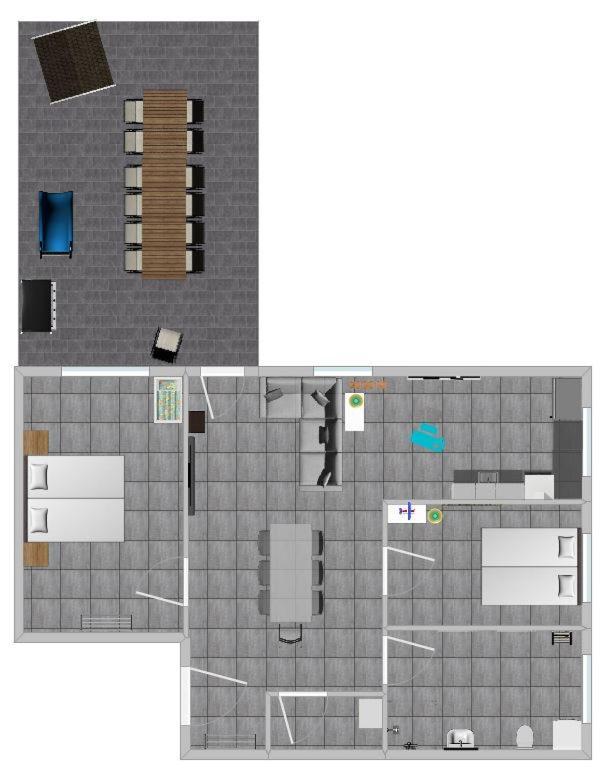 Easycastle 6P Terasse Switch Tv Appartement Bad Driburg Buitenkant foto